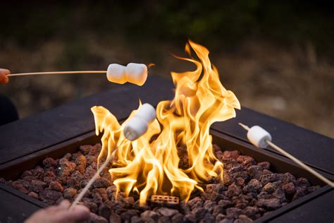 can you make s mores over gas fire